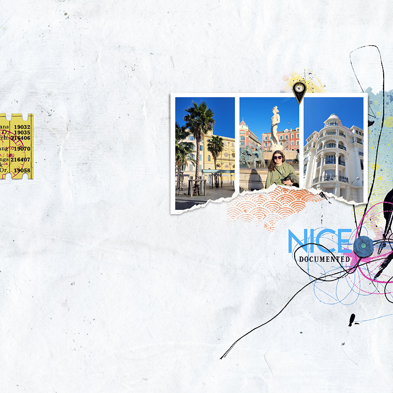 Hear My Voice: 32 - Considering | Digital Scrapbooking Background Papers - Image 3