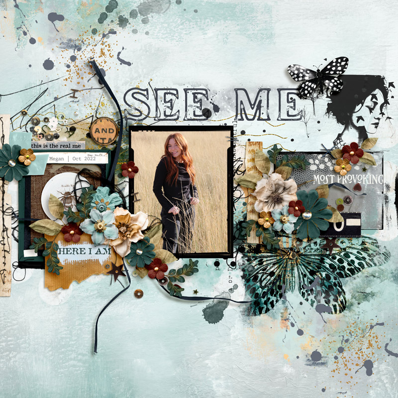 Hear My Voice: 16 - Hiding | Digital Scrapbooking Pocket Cards - Image 2