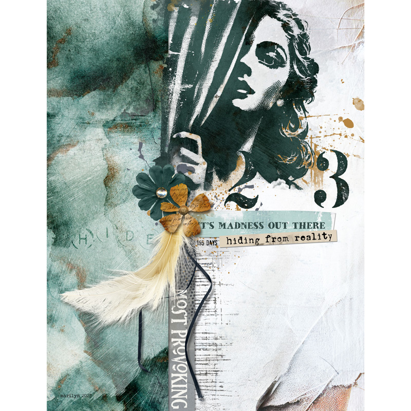 Hear My Voice: 16 - Hiding | Digital Scrapbooking Pocket Cards - Image 3