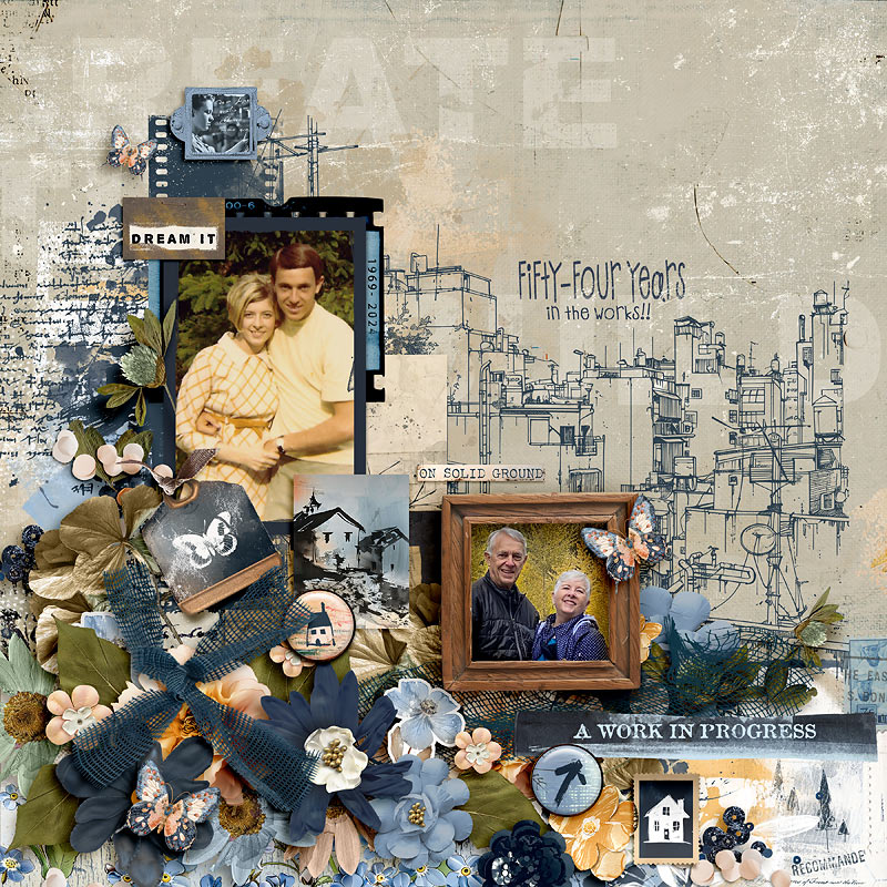 Hear My Voice: 21 - Building | Digital Scrapbooking Template Duo - Image 9