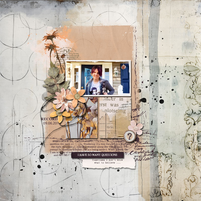 Hear My Voice: 22 - Doubting | Digital Scrapbooking Template Duo - Image 3