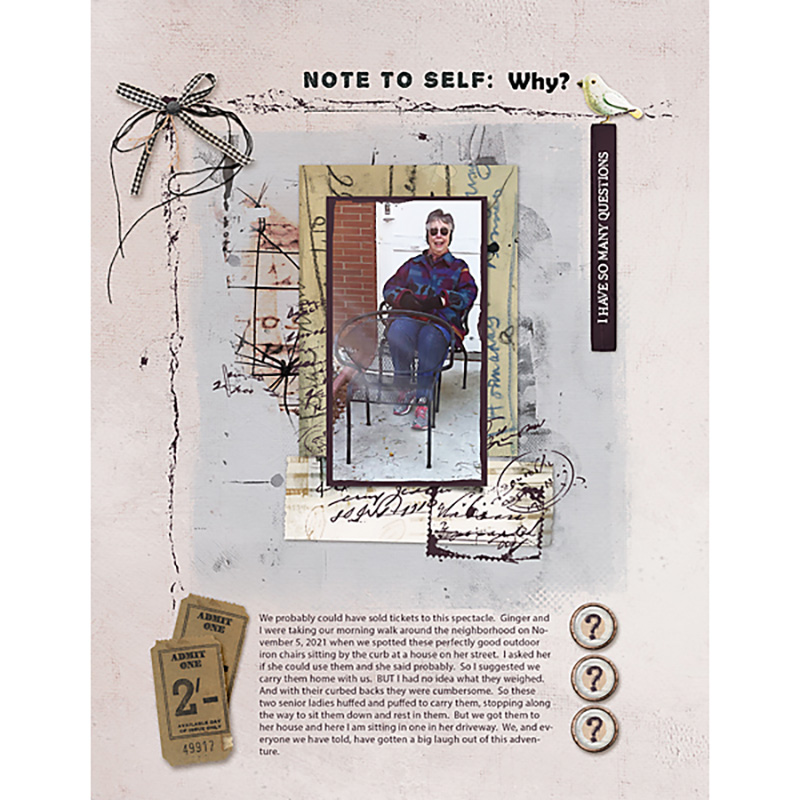 Hear My Voice: 22 - Doubting | Digital Scrapbooking Template Duo - Image 6