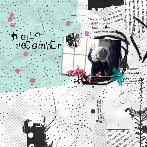 My December Art Journal No.1: Misc Paperie - Image 7