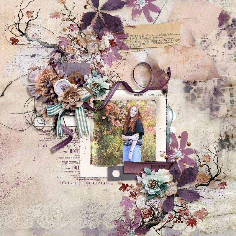 Hear My Voice: 17 - Sharing | Digital Scrapbooking Template Duo - Image 10