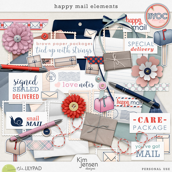 Happy Mail Elements