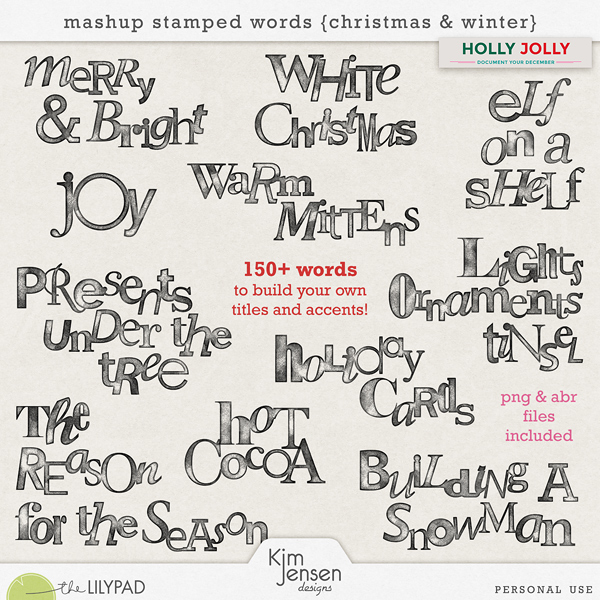 Mashup Words {Christmas & Winter} Bundle - Image 3