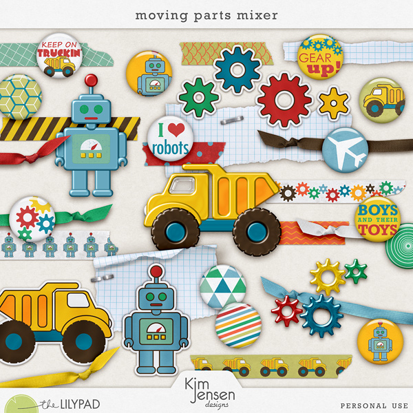 Moving Parts Mixer