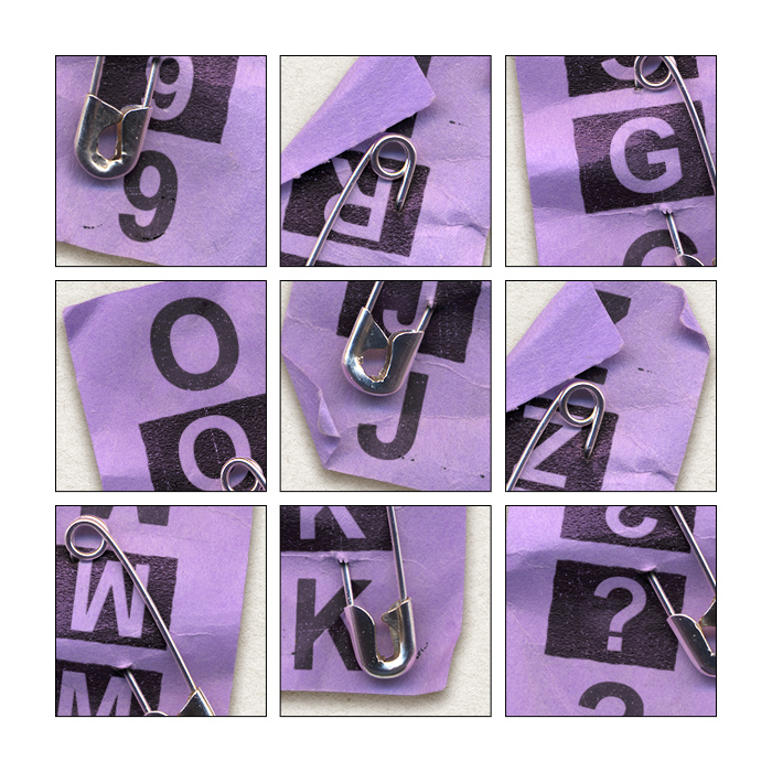 Pinned Purple Paper Alpha - Image 2