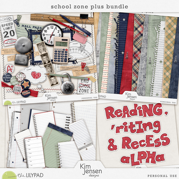 School Zone Plus Bundle