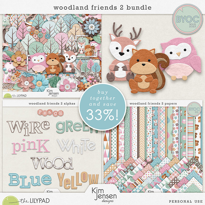 Woodland Friends 2 Bundle