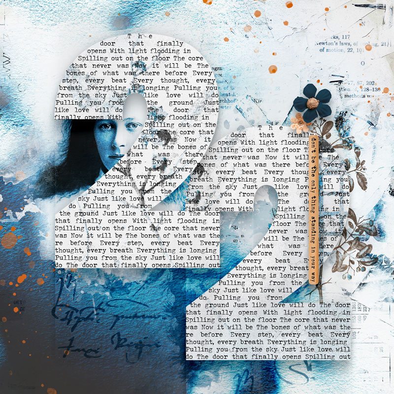 Hear My Voice: 09 - Changing | Mixed Media Digital Scrapbooking Paper Pack - Image 7