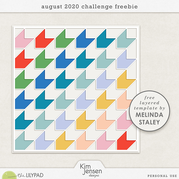 August 2020 Challenge Freebie