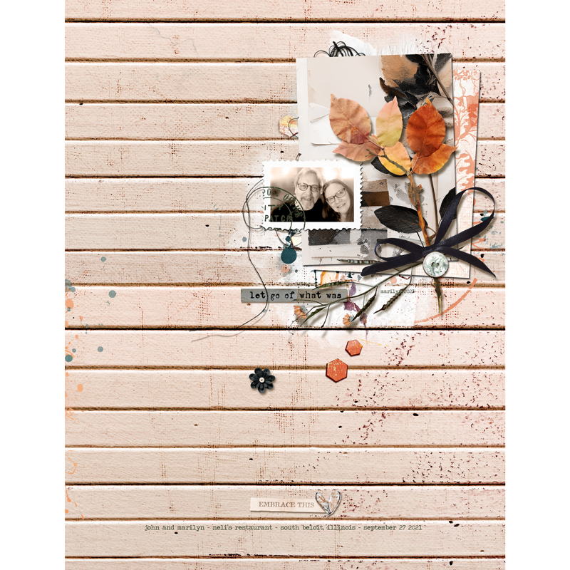 Hear My Voice: 15 - Embracing | Digital Scrapbooking Kit - Image 8