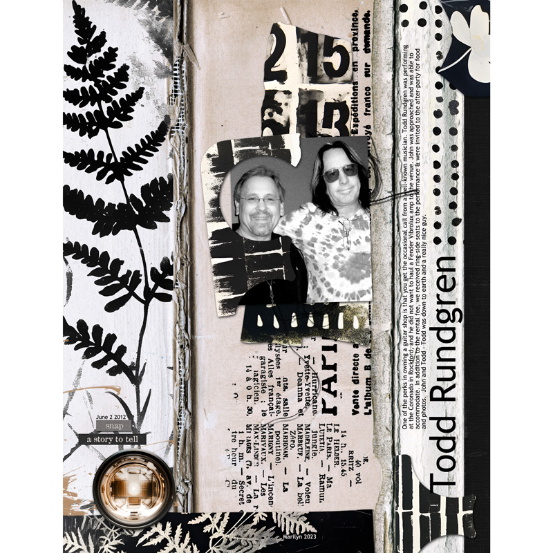 I used to be a book | Messy Stamps & Brush Set 02 - Image 4