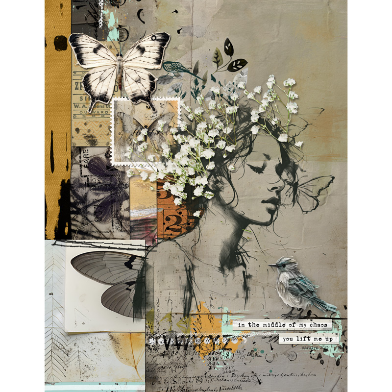 You Give Me Wings | Mixed Media - Image 7