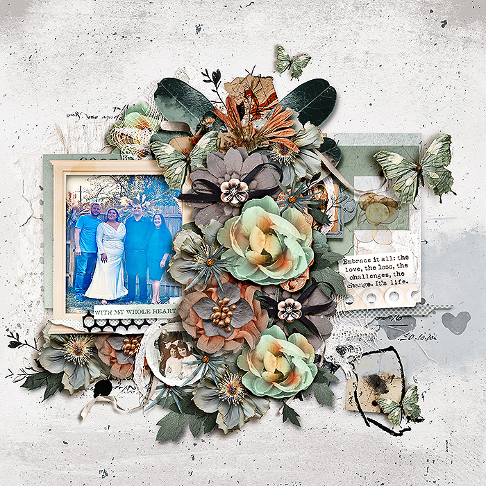 Hear My Voice: 15 - Embracing | Digital Scrapbooking Kit - Image 9