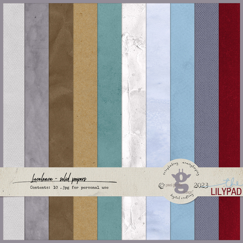 Lucelence solid papers