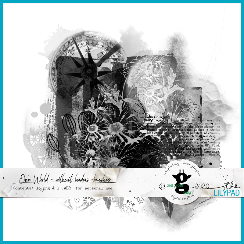 One World Without Borders brushes