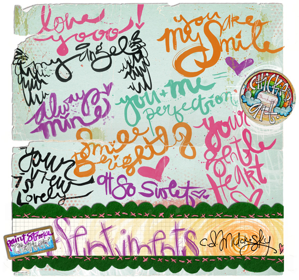 Paintstroke Chatter- Sentiments