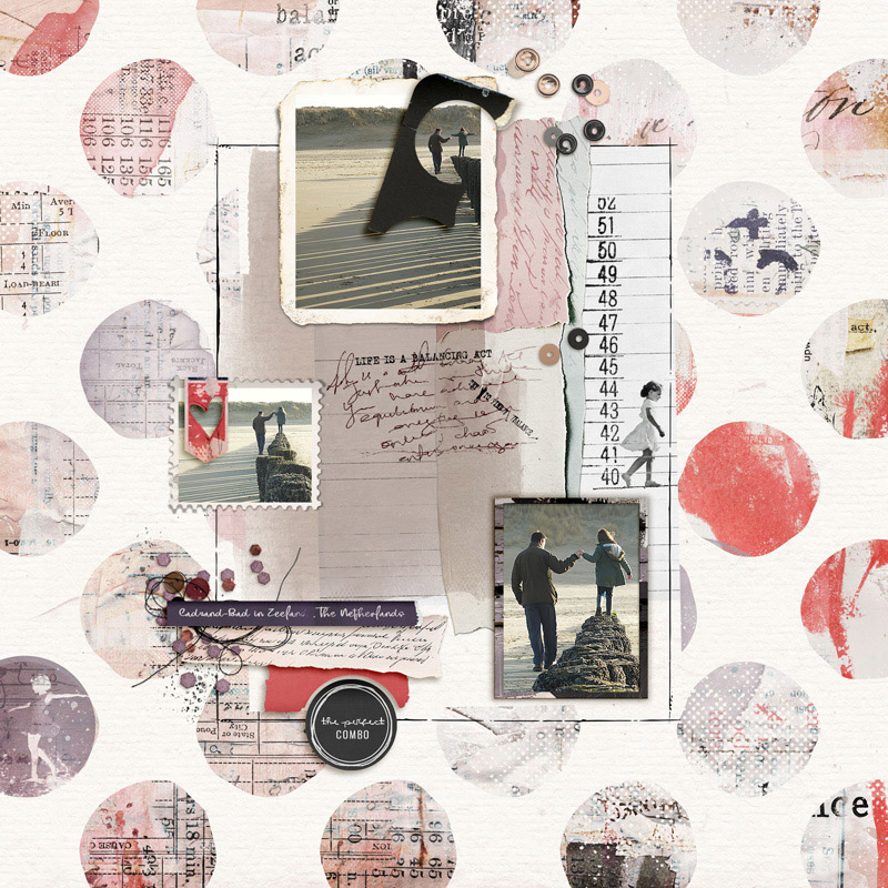 Hear My Voice: 28 - Balancing | Digital Scrapbooking Template Duo - Image 10
