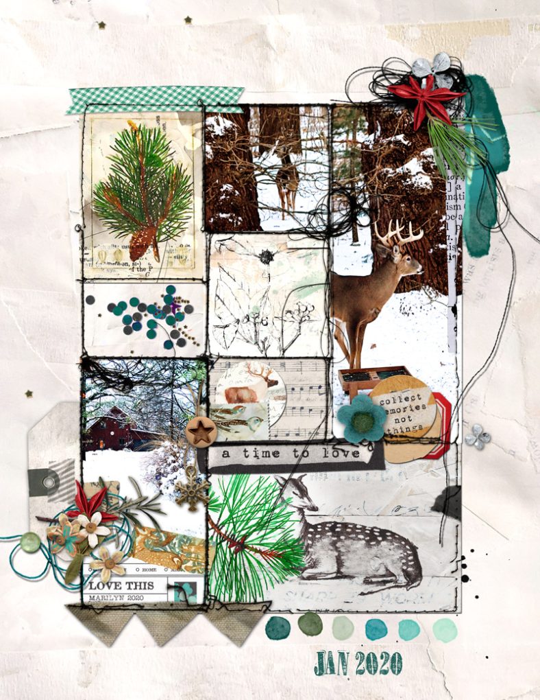 Pocket Art: Mixed Media Album 6x8 - Image 7