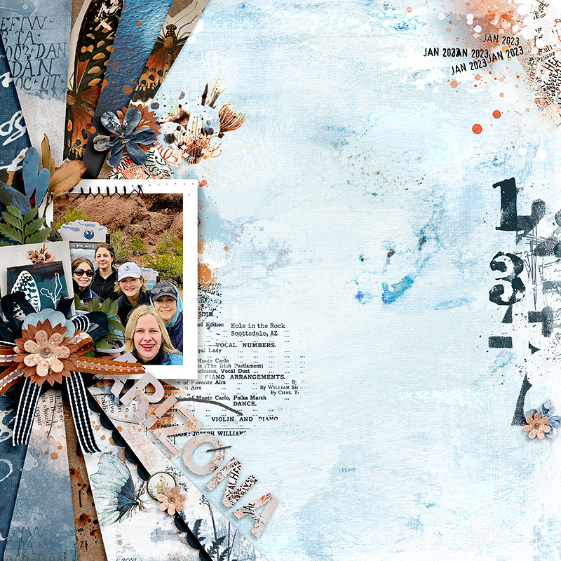 Hear My Voice: 09 - Changing | Mixed Media Digital Scrapbooking Paper Pack - Image 8