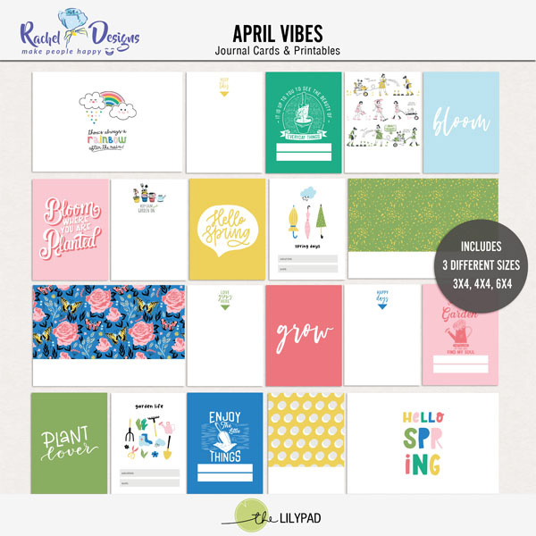 April Vibes | Pocket Cards