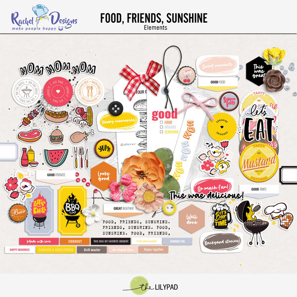 Food Friends Sunshine | Elements