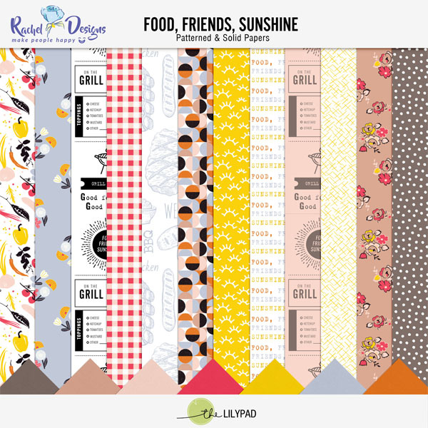 Food Friends Sunshine | Papers
