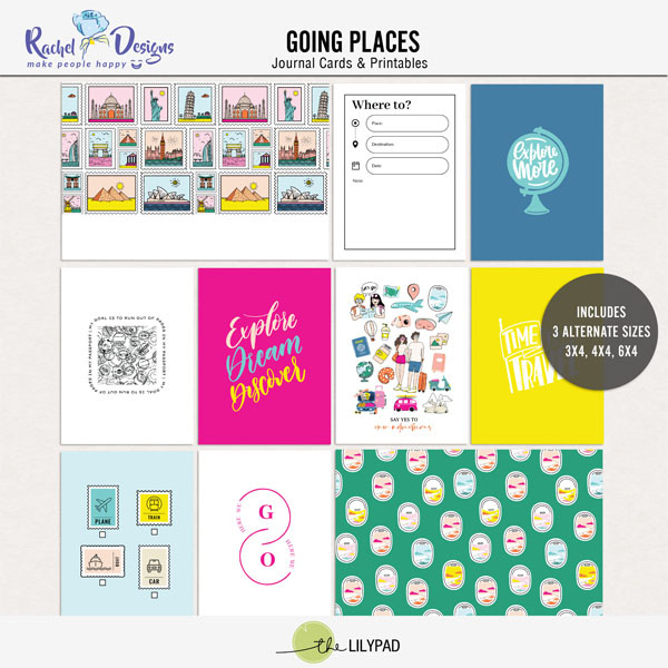 Going Places | Pocket Cards Pack