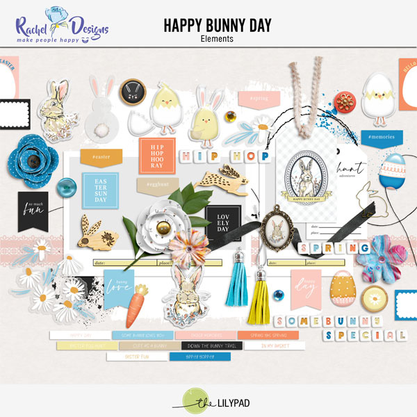 Happy Bunny Day | Elements