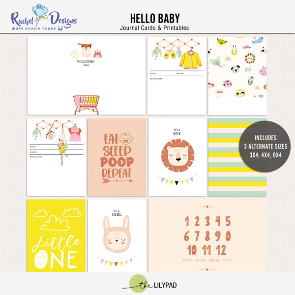 Hello Baby | Pocket Cards