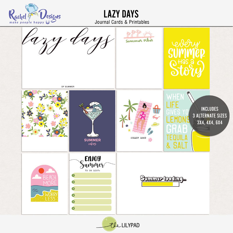 Lazy Days | Pocket Cards