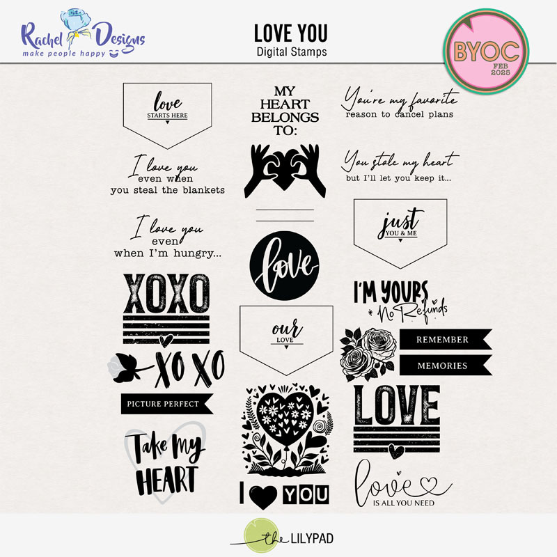 Love You | Stamps