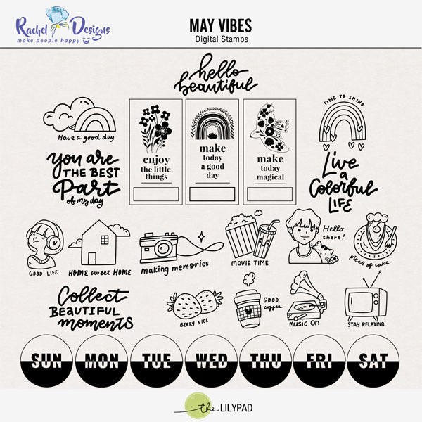 May Vibes | Stamps