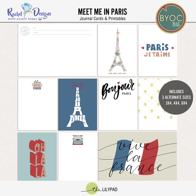 Meet Me In Paris | Pocket Cards
