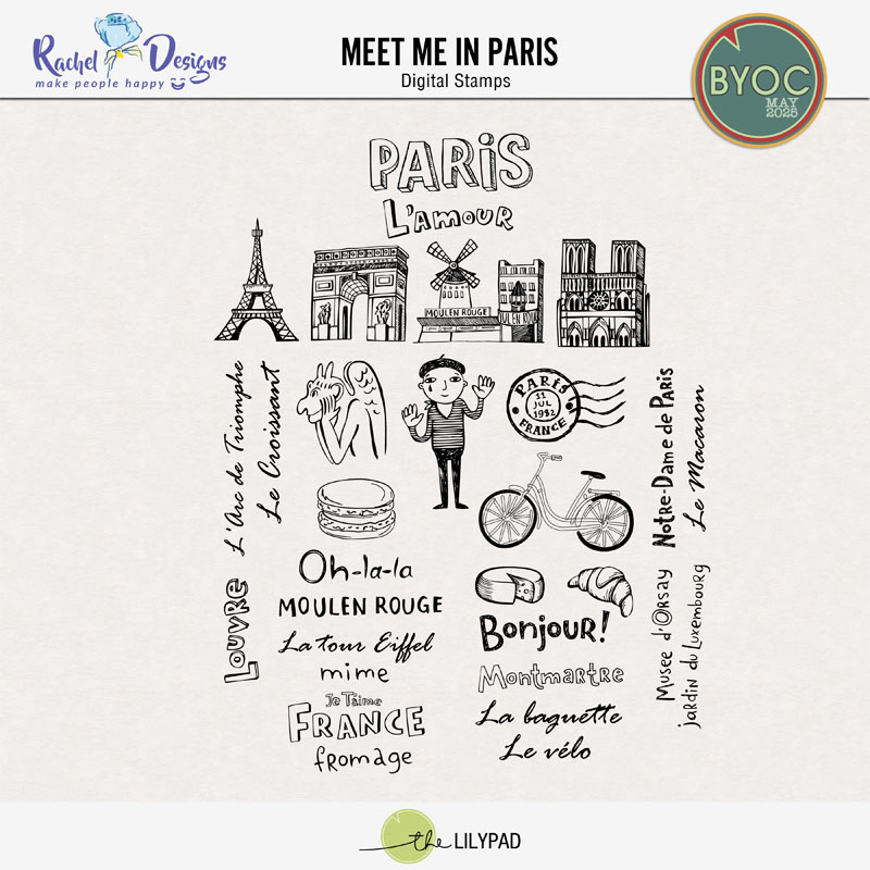 Meet Me In Paris | Stamps