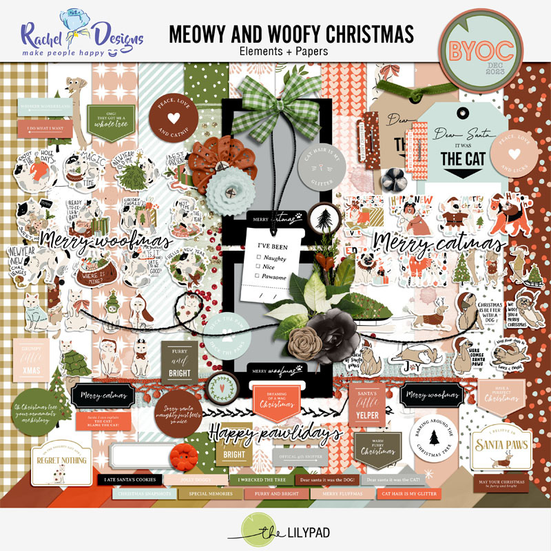 Meowy And Woofy Christmas | Kit - Image 3