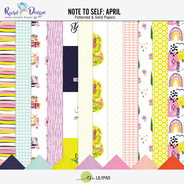 Note To Self April | Papers