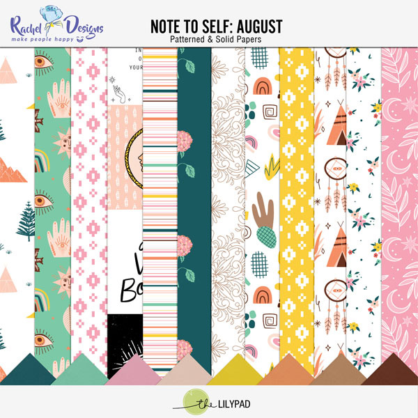 Note To Self August | Papers
