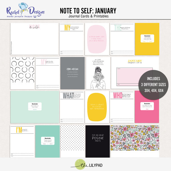 Note To Self January | Pocket Cards - Image 2