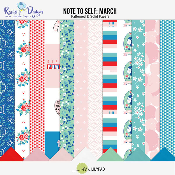 Note To Self March | Papers