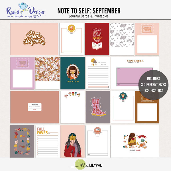 Note To Self September | Pocket Cards