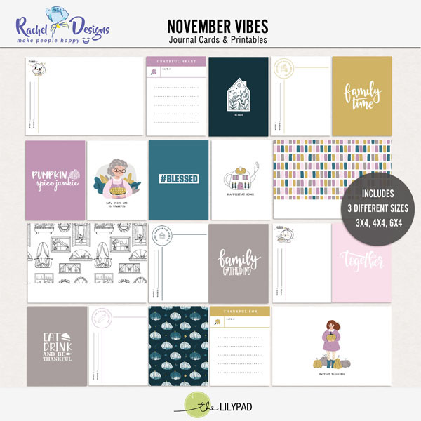 November Vibes | Pocket Cards