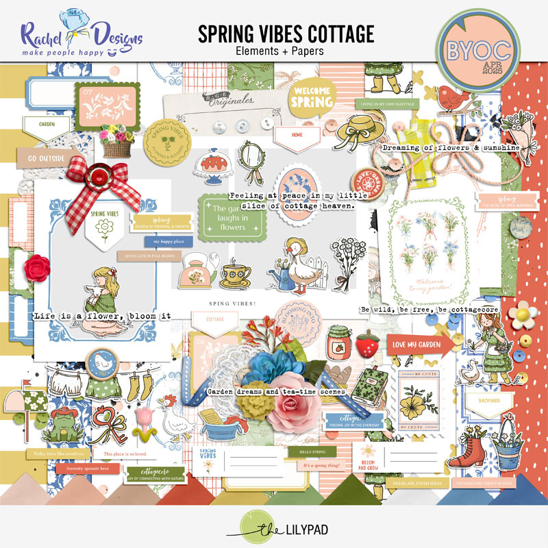 Spring Vibes Cottage | Kit