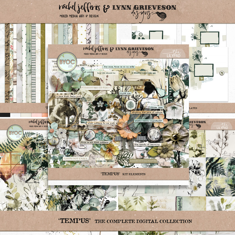 Tempus | The Complete Digital Scrapbooking Collection CT Version