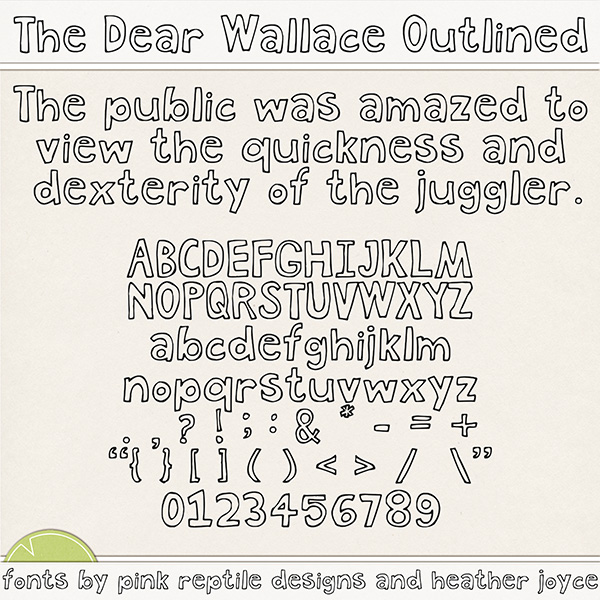 The Dear Wallace Outlined