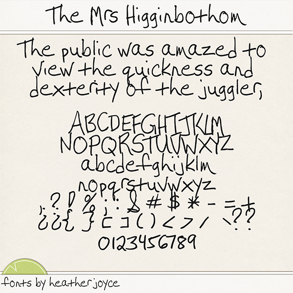The Mrs Higginbothom