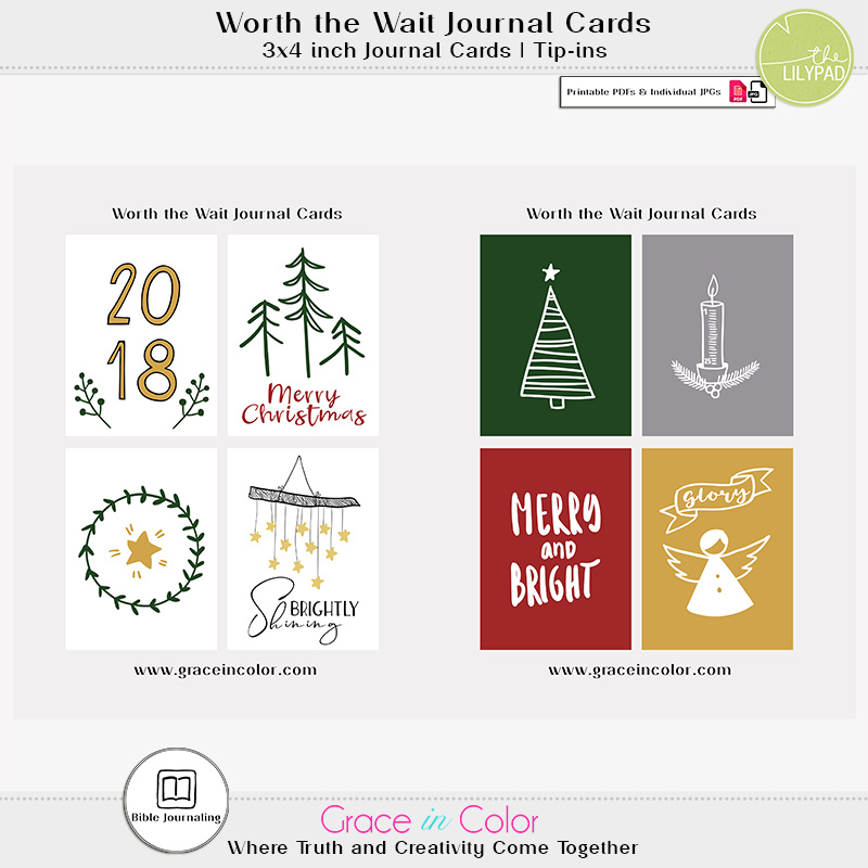 Worth the Wait Advent Devotional and Bible Journaling Kit - Image 2