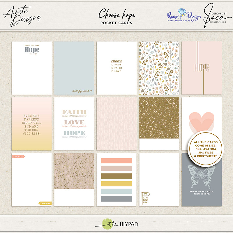 Choose hope | Pocket cards